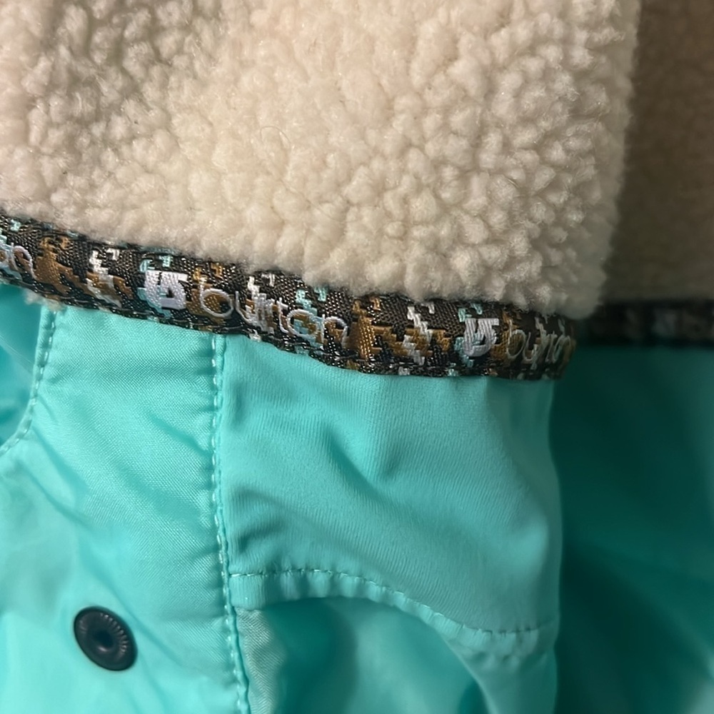 Burton snow jacket size S color light green - Picture 13 of 17
